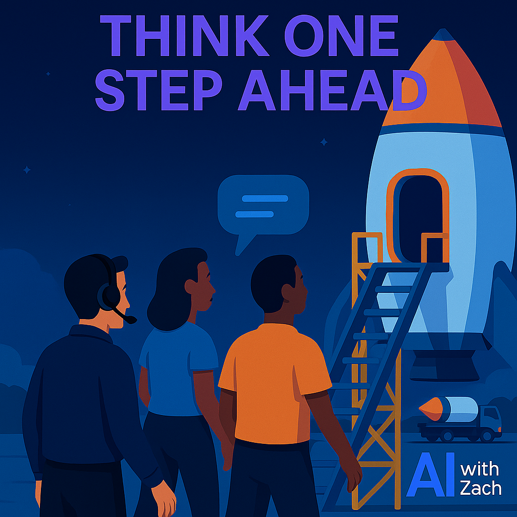 Think One Step Ahead - Staying ahead of AI's rapid evolution