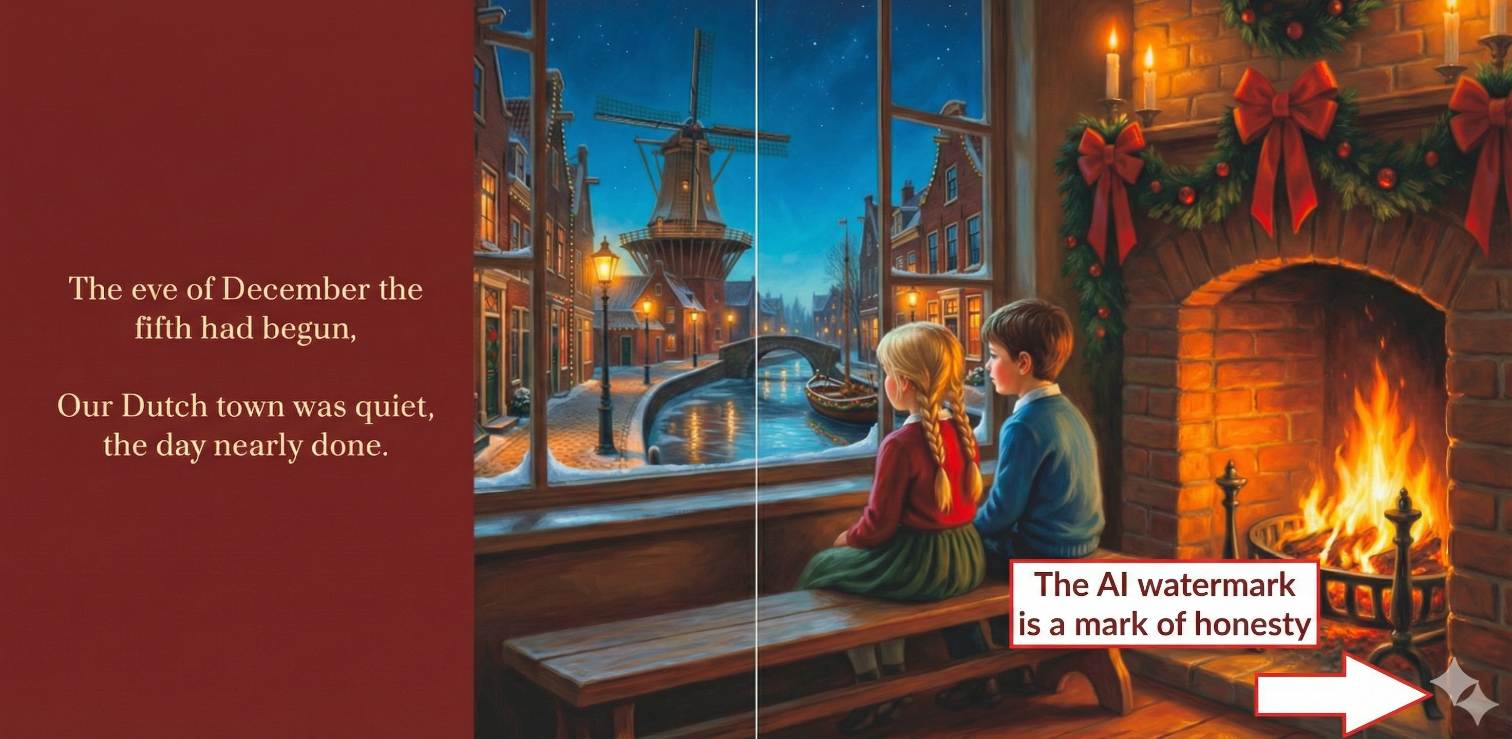 AI watermark example