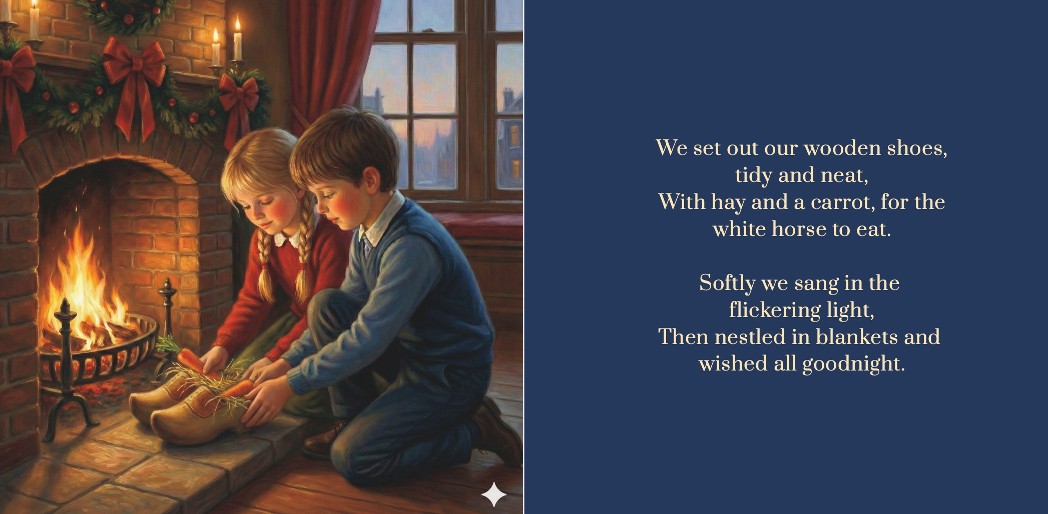 Storybook spread 2 - AI illustrated children's book page